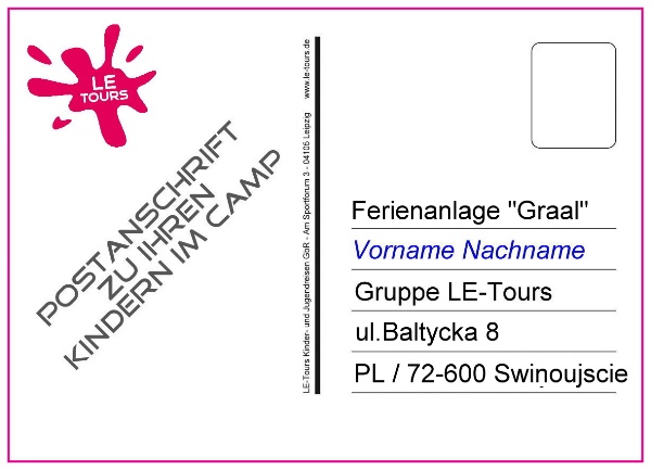 Anschrift-Postkarte_Anschrift_LE-Tours_Jugendcamp Swinemünde_600