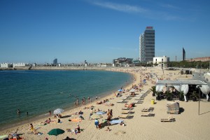 Barcelona. Playa de la Nova Icaria