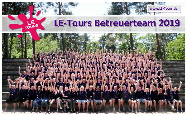 LE Tours Betreuerteam 2019